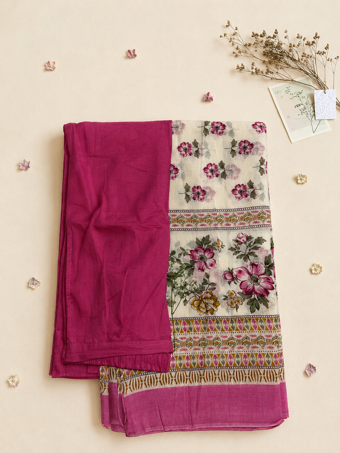 Pure Cotton Angrakha Kurta Set for Women Comfortable | Elegant | Everyday Wear